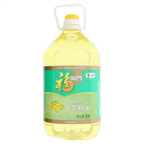 福临门精炼一级菜籽油（5L）