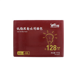 有馋低脂黑麦吐司面包