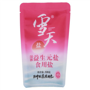 雪天加碘益生元盐食用盐