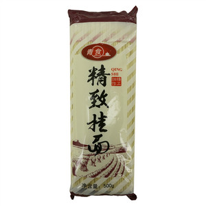 青食青食精制挂面卷膜塑袋(500g)