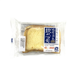 软芯司炼乳味吐司面包