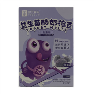 知元森禾蓝莓味益生菌酸奶溶豆
