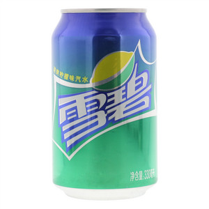 雪碧清爽柠檬味汽水
