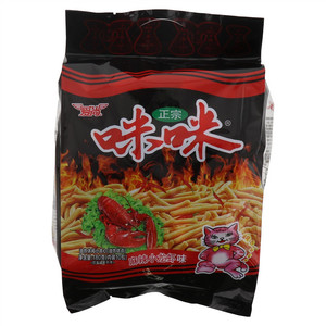 爱尚咪咪 麻辣小龙虾味油炸休闲小点心（油炸糕点）