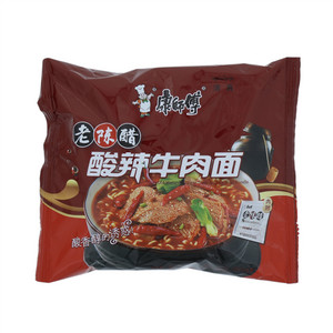 康师傅老陈醋酸辣牛肉面（清真）
