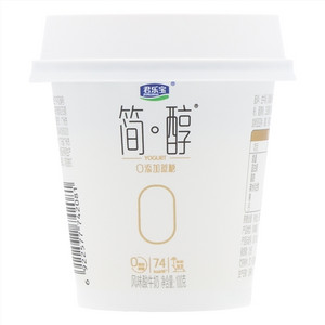 君乐宝简醇0添加蔗糖风味酸牛奶