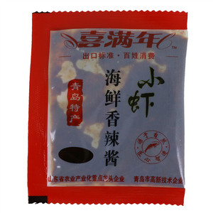 喜满年小虾海鲜香辣酱