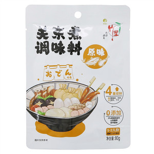 80G竹笙日式原味关东煮调味汁/1×60