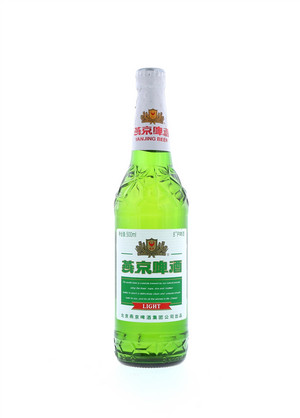 8 °P500ml绿瓶精品燕京LIGHT