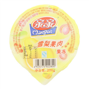 亲亲雪梨味果肉果冻