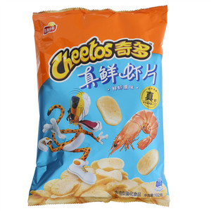 奇多真鲜虾片原味102克