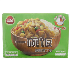 三全 米食家咖喱鸡丁饭