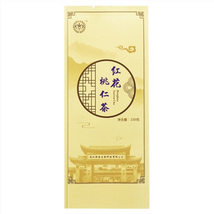 振国红花桃仁茶