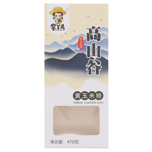 常丫头高山谷黄玉米糁