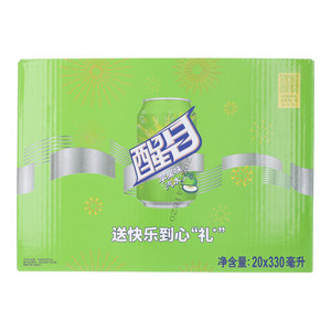 醒目苹果味汽水