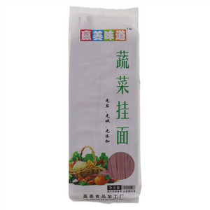 嬴姜味道蔬菜挂面
