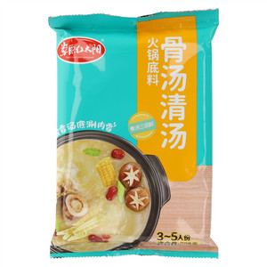 草原红太阳骨汤清汤火锅底料