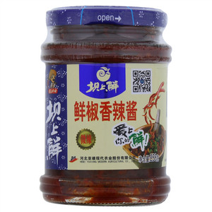 坝上鲜微辣鲜椒香辣酱（瓶装）