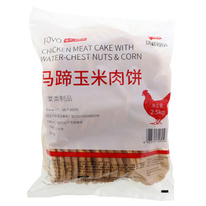 凤祥食品马蹄玉米肉饼