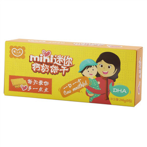 婴儿乐DHA迷你钙奶饼干