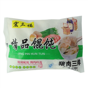 宏三福猪肉三鲜精品馄饨