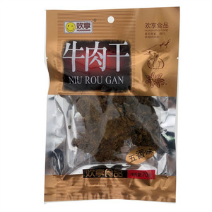 60克五香味牛肉干