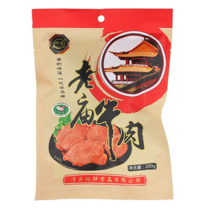帅杰软包装老庙牛肉[肉制品(酱卤肉制品)]