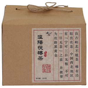 右任故里泾阳茯砖茶