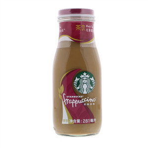 星巴克红茶星冰乐奶茶饮料281毫升
