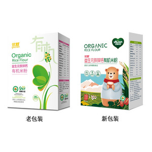  优亲益生元铁锌钙有机米粉