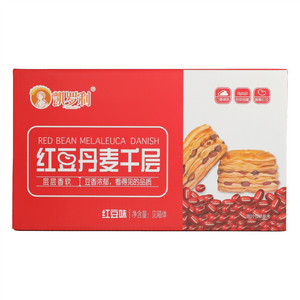 凯罗利红豆丹麦千层面包