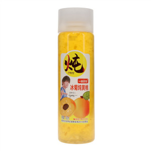 一品云台冰菊炖黄桃果汁饮料