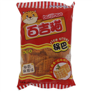百吉猫椒香麻辣味豆香锅巴