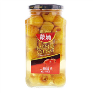 蒙清山楂罐头（混合型）