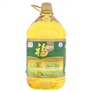 福临门黄金产地非转基因压榨玉米油（5L）