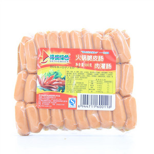 得益绿色火锅脆皮肠肉灌肠