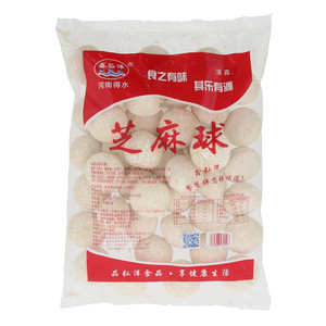 于得水芝麻球