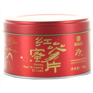 檀君堂红参蜜片