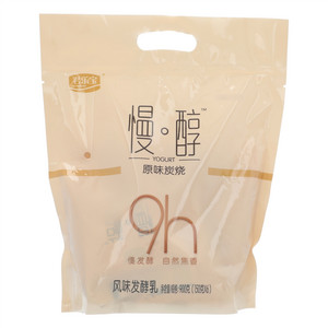 君乐宝慢醇原味炭烧风味发酵乳