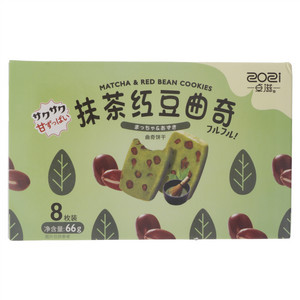 ZOZi 卓滋抹茶红豆曲奇饼干