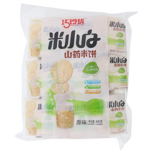 巧玲珑米小白原味山药米饼
