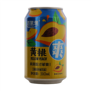 百果潮黄桃果粒果味饮品