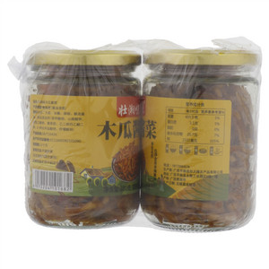 壮湘味木瓜丝（2瓶装）