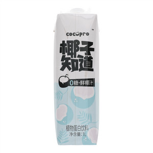 椰子知道0糖鲜椰汁