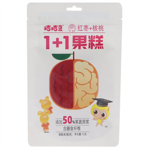 咭咭豆1+1果糕红枣+核桃果糕