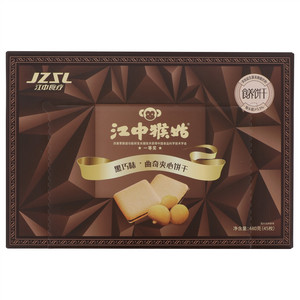 江中猴姑黑巧味曲奇夹心饼干