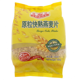 理想牌原粒快熟燕麦片500克