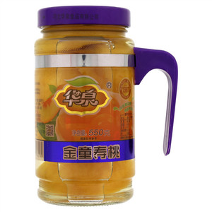 华泉黄桃罐头