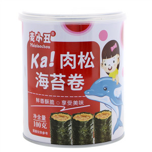 麦小丑肉松夹心海苔卷