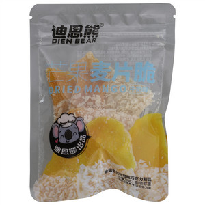 迪恩食品牛奶味芒果麦片脆（涂层型代可可脂巧克力制品）